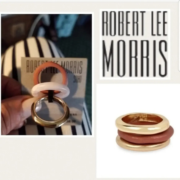 Robert Lee Morris stackable rings‎ 8.5 NWT - Picture 1 of 4